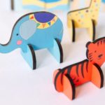 EliNeli Zoo Montessori Σπίτι Δραστηριοτήτων με Led