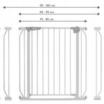 Lionelo Truus Slim Led Πόρτα Ασφαλείας Gray