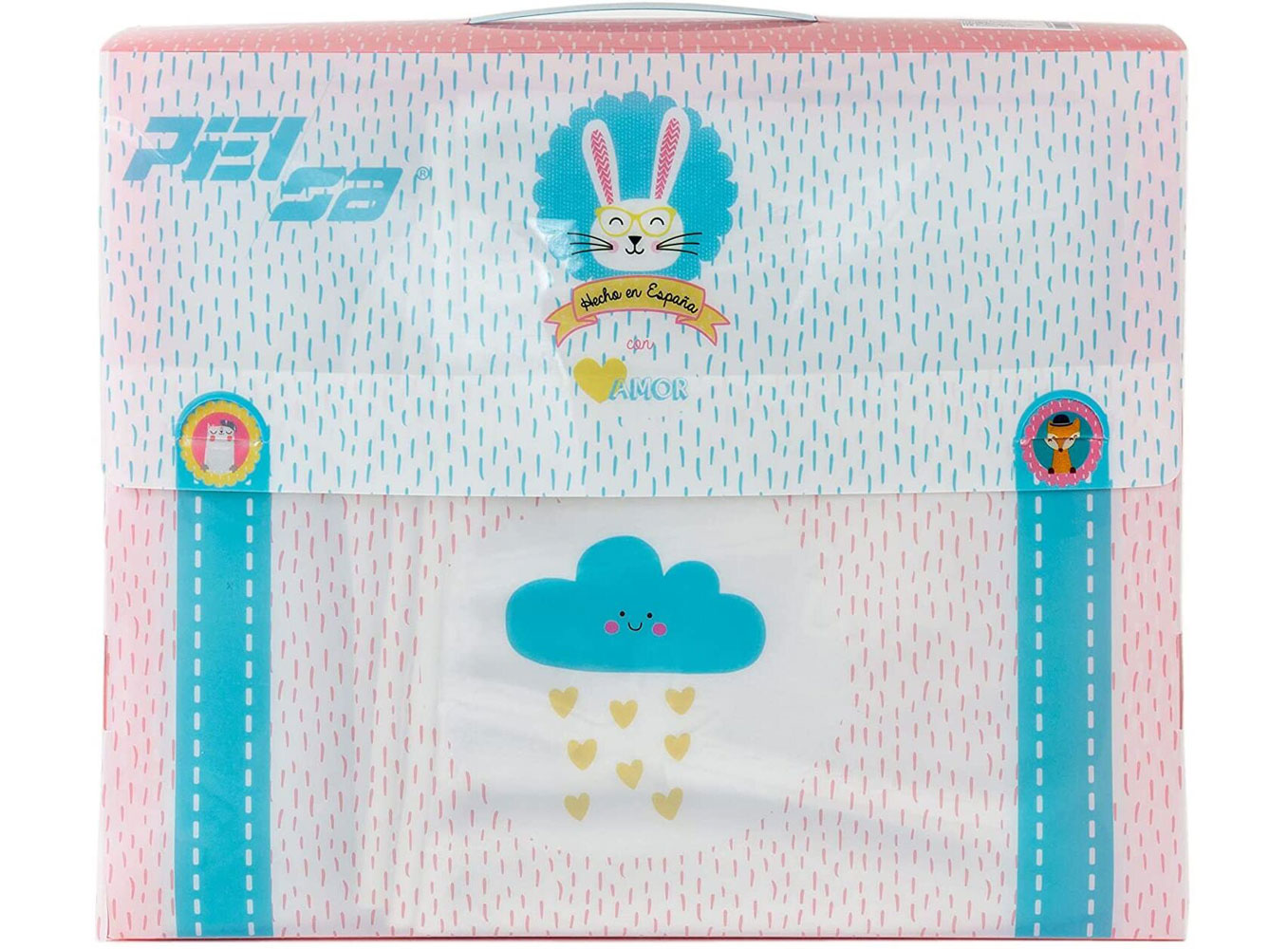 Piel Sa Travel Bear 80X110 Κουβέρτα Αγκαλιάς Verde Mar