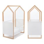 Drewex Little House Κούνια Και Συρταριέρα  White/Oak