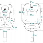 Lionelo Antoon i-Size κάθισμα αυτοκινήτου 40-105 cm isofix Black  5902581659323