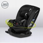 Lionelo Bastian RWF i-Size κάθισμα αυτοκινήτου 40-150 cm isofix Black Carbon