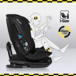 Lionelo Bastian RWF i-Size κάθισμα αυτοκινήτου 40-150 cm isofix Black Carbon