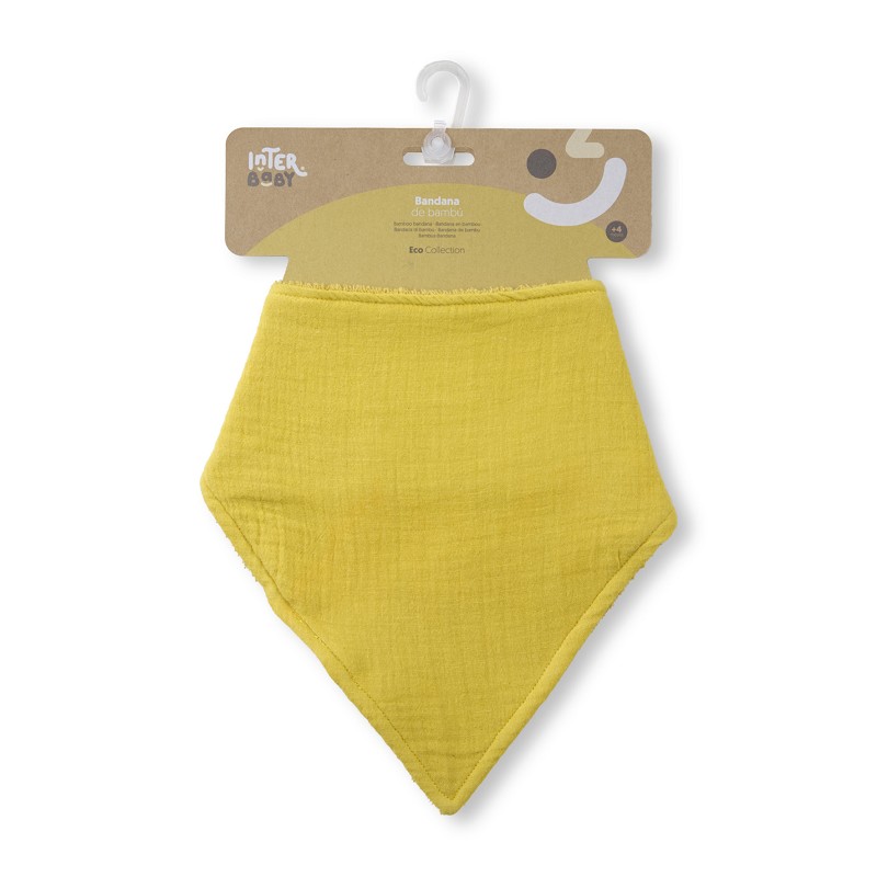 Interbaby Σαλιάρα Bandana Earth Ocher 00310-75