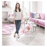 Asalvo Baby Swing Ηλεκτρικό ρηλάξ 3 σε 1 Pink