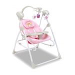 Asalvo Baby Swing Ηλεκτρικό ρηλάξ 3 σε 1 Pink