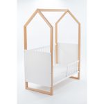 Drewex Little House Κούνια Και Συρταριέρα  White/Oak