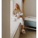 Interbaby Bee Nest-Lamb Κουβέρτα Αγκαλιάς 80X110 Grey