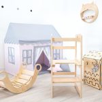 Elis Design Nature Max Montessori Πολυλειτουργικός Πύργος Εκμάθησης 90cm 3 σε 1