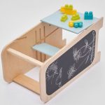 Elis Design Play 5 in 1 Montessori Πολυλειτουργικός Πύργος Εκμάθησης 75cm