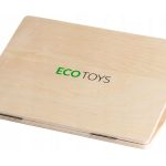 Ecotoys Ξύλινο Εκπαιδευτικό Laptop με Μαγνητικό Πίνακα