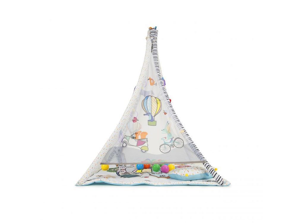 Ecotoys Tipi Βρεφικό Χαλάκι Δραστηριοτήτων με 20 Μπάλες