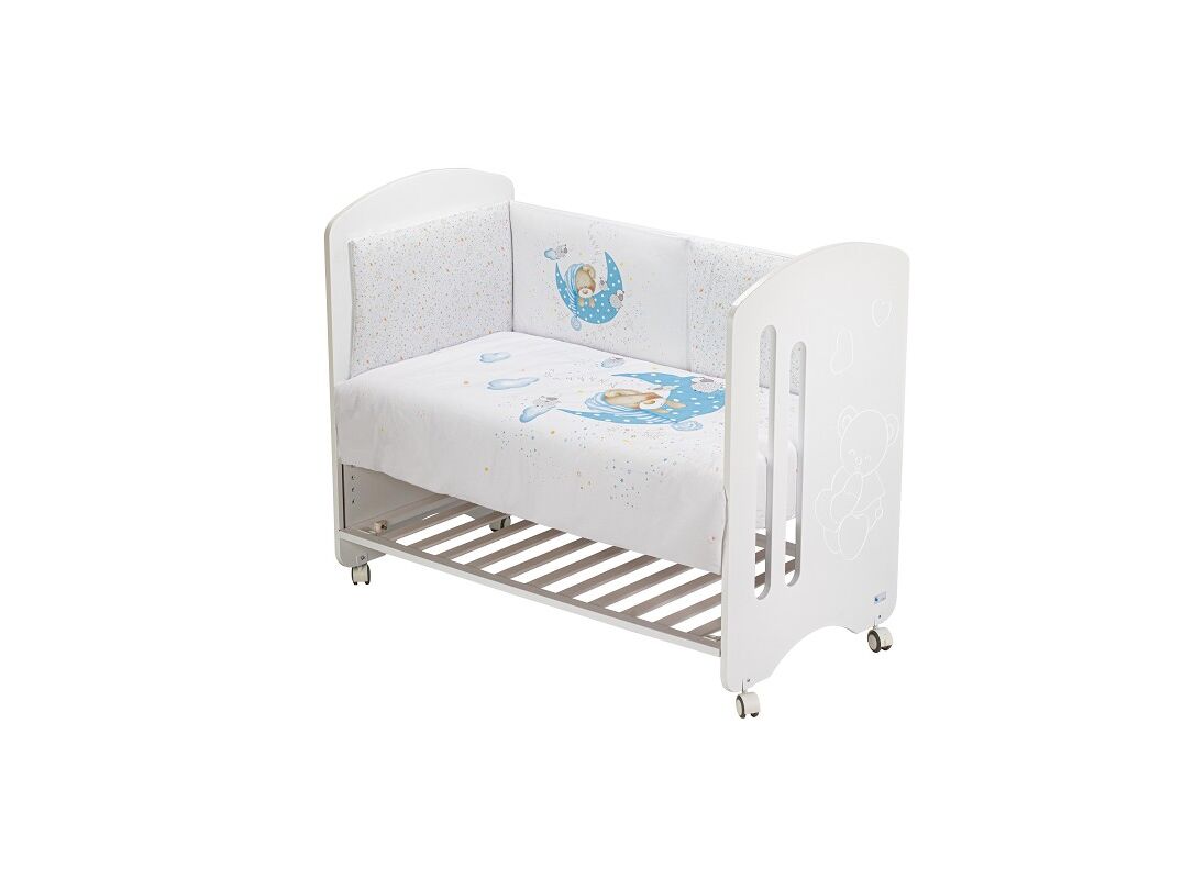 Interbaby Bear Sleeping Προίκα Σετ 3 Τμχ  Blue 92201-01