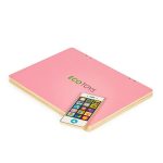 Ecotoys Ξύλινο Εκπαιδευτικό Laptop με Μαγνητικό Πίνακα Pink