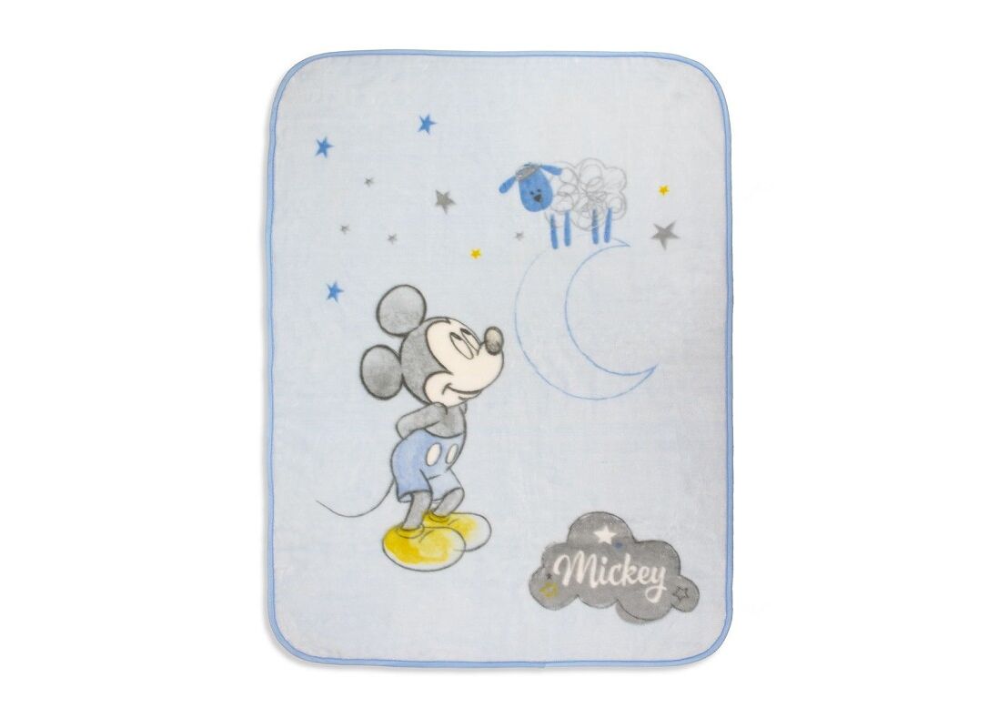 Interbaby Rachel Mickey Κουβέρτα Κούνιας Blue