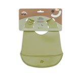 Interbaby Σαλιάρα Σιλικόνης Olive Green SI002-74