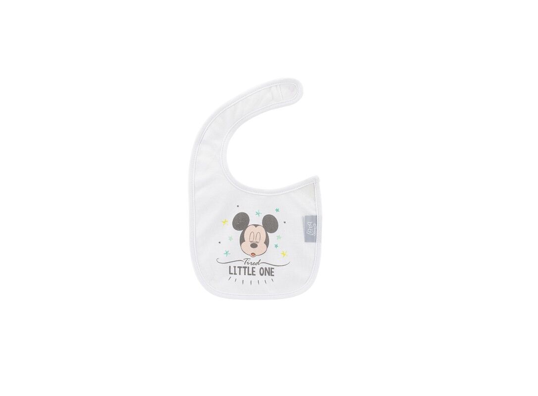 Interbaby Mickey2 Σαλιάρα Velcro Σετ 2 Τεμ  8435440365662