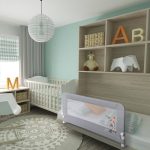 Interbaby Stars Προστατευτικό Κρεβατιού 70x150cm Grey