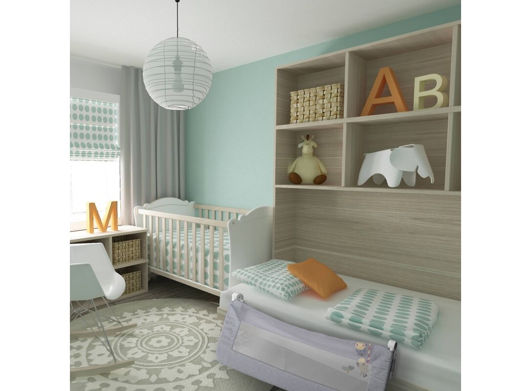 Interbaby Estrellas Προστατευτικό Κρεβατιού 70x90cm Gray