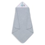 Interbaby Tipi Oso Μπουρνούζι Κάπα Σετ Με Λαμπάκι Νυκτός Grey NU1202-31