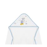 Interbaby Mickey Μπουρνούζι Κάπα White/Blue