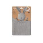 Interbaby Dou-Dou Bunny Πανάκι Παρηγοριάς Μουσελίνα Grey