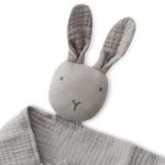 Interbaby Dou-Dou Bunny Πανάκι Παρηγοριάς Μουσελίνα Grey