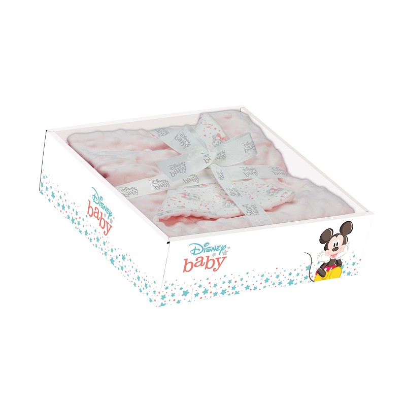 Interbaby Disney Κουβέρτα Αγκαλιάς 80X110 Pink