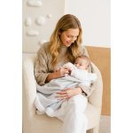 Interbaby Bee Nest-Lamb Κουβέρτα Αγκαλιάς 80X110 Grey