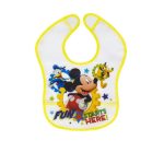 Interbaby Disney Σαλιάρα Πλαστική Τύπωμα Σετ 2 Τεμ MK-BIBPACK2-2-20