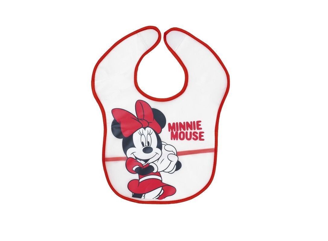 Interbaby Disney Σαλιάρα Πλαστική Τύπωμα Σετ 2 Τεμ MN-BIBPACK2-2-20