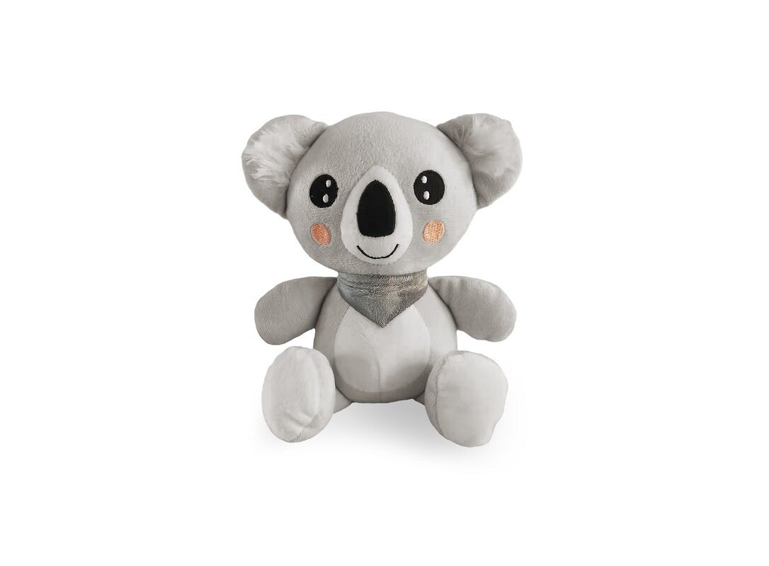 Interbaby Λούτρινο Koala & Κουβέρτα Αγκαλιάς 80X110 Grey