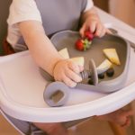 Interbaby Εκπαιδευτικό Σετ Κουτάλι- Πιρούνι Σιλικόνης - Αντιπνικτικά Earth Ocher