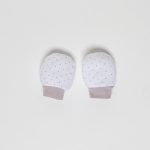 Interbaby Dots Σετ Δώρου 4 τμχ (0-6 μηνών) Beige