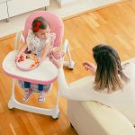 Interbaby Comfort Πτυσσόμενο Κάθισμα Φαγητού Pink