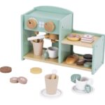 Eli Neli Montessori Coffee Shop Set Ξύλινη Παιδική Καφετέρια