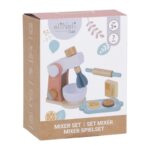 Eli Neli Montessori Mixer Set Ξύλινο Παιδικό Μίξερ Με Αξεσουάρ