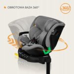 Lionelo Harmony i-Size κάθισμα αυτοκινήτου 40-150 cm isofix Green Olive Leather