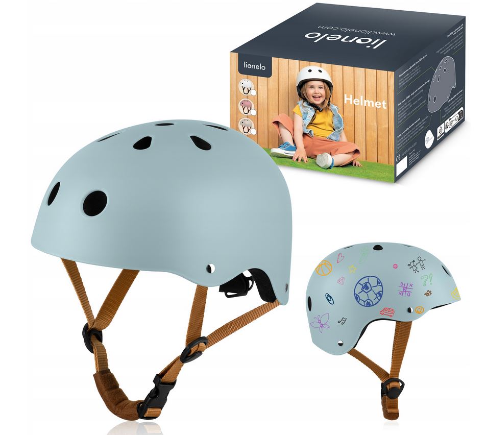 Lionelo "Helmet" Παιδικό Κράνος Ποδηλασίας 50-56cm Blue Sky