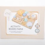 Eli Neli Montessori Farm Activity Board Ξύλινος Πίνακας Δραστηριοτήτων