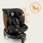 Lionelo Navy i-Size κάθισμα αυτοκινήτου 40-150 cm isofix Black Onyx