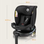 Lionelo Navy i-Size κάθισμα αυτοκινήτου 40-150 cm isofix Black Onyx