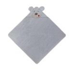 Interbaby Happy Bear Μπουρνούζι Κάπα Grey